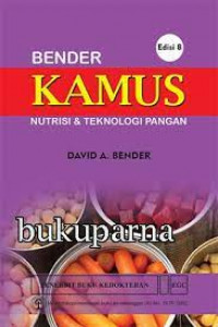 Bender Kamus Nutrisi dan teknologi pangan