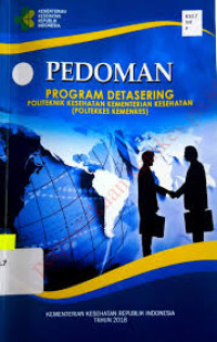 Pedoman program detasering politeknik kesehatan kementerian kesehatan